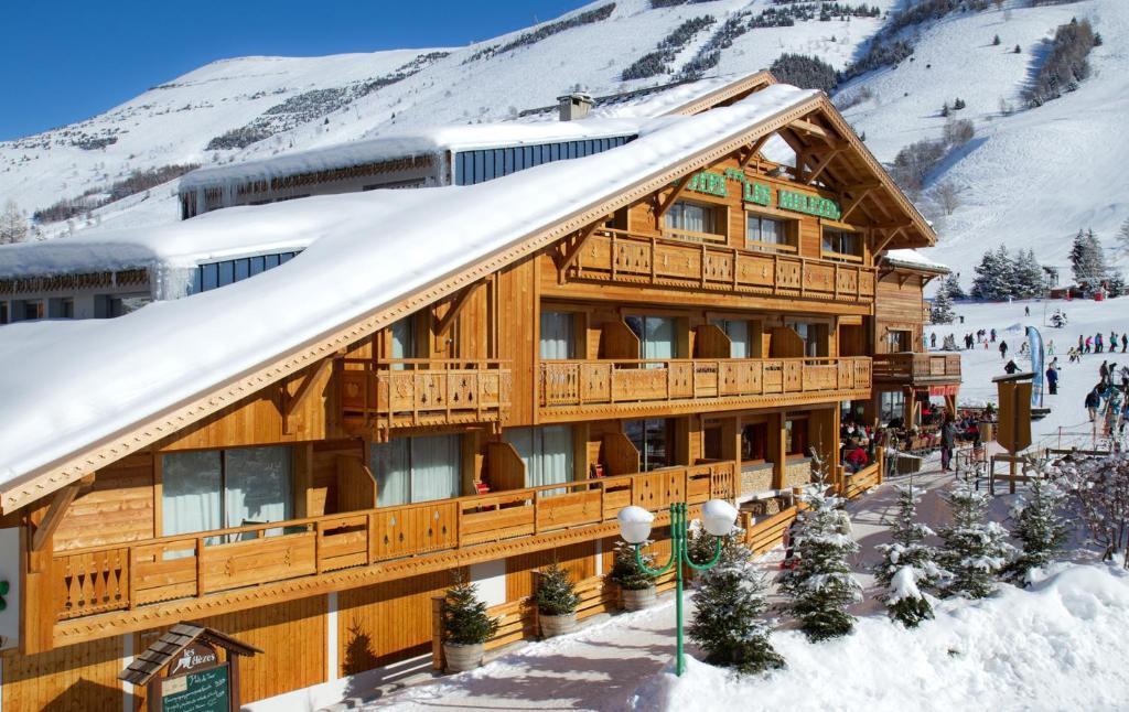 Hotel Les Melezes Les Deux Alpes Quarto foto